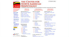 Desktop Screenshot of naherpetology.org
